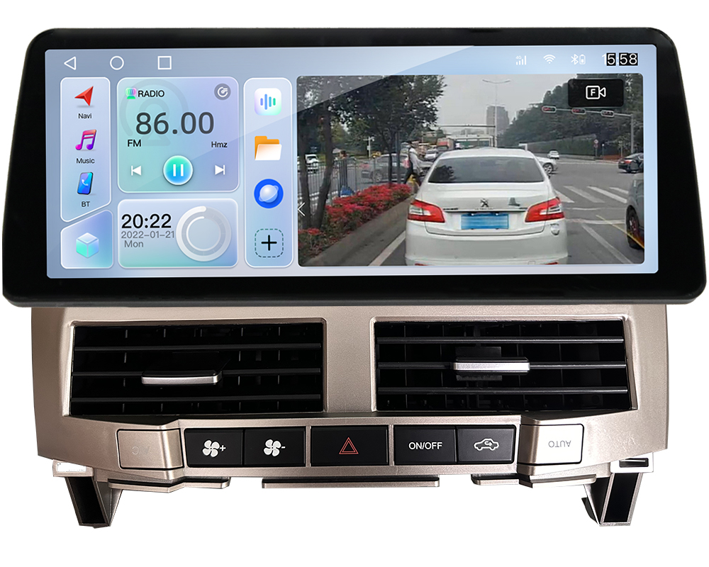 12.3 Inch Android 14 Universal Car Radio Stereo Android Auto Carplay for Lexus RX330/350  2003-2009