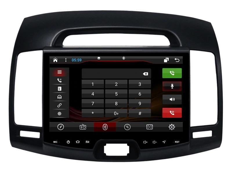 9" Octa-Core Android Navigation Radio for Hyundai Elantra 2007 - 2010 - Smart Car Stereo Radio Navigation | In-Dash audio/video players online - Phoenix Automotive