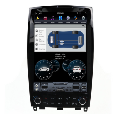 [ G6 octa-core ] 12.1" Vertical Screen Android 11 Fast boot Navigatio Receiver for Infiniti QX50 2010 - 2017 | Phoenix Automotive