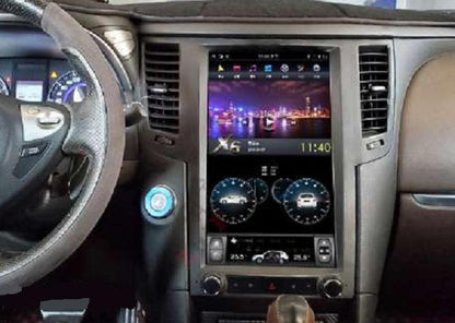[ G6 octa-core ] 13.6" Vertical Screen Android 11 Fast boot Navigatio Receiver for Infiniti QX70 FX25 FX35 FX37 2009 - 2016 | Phoenix Automotive