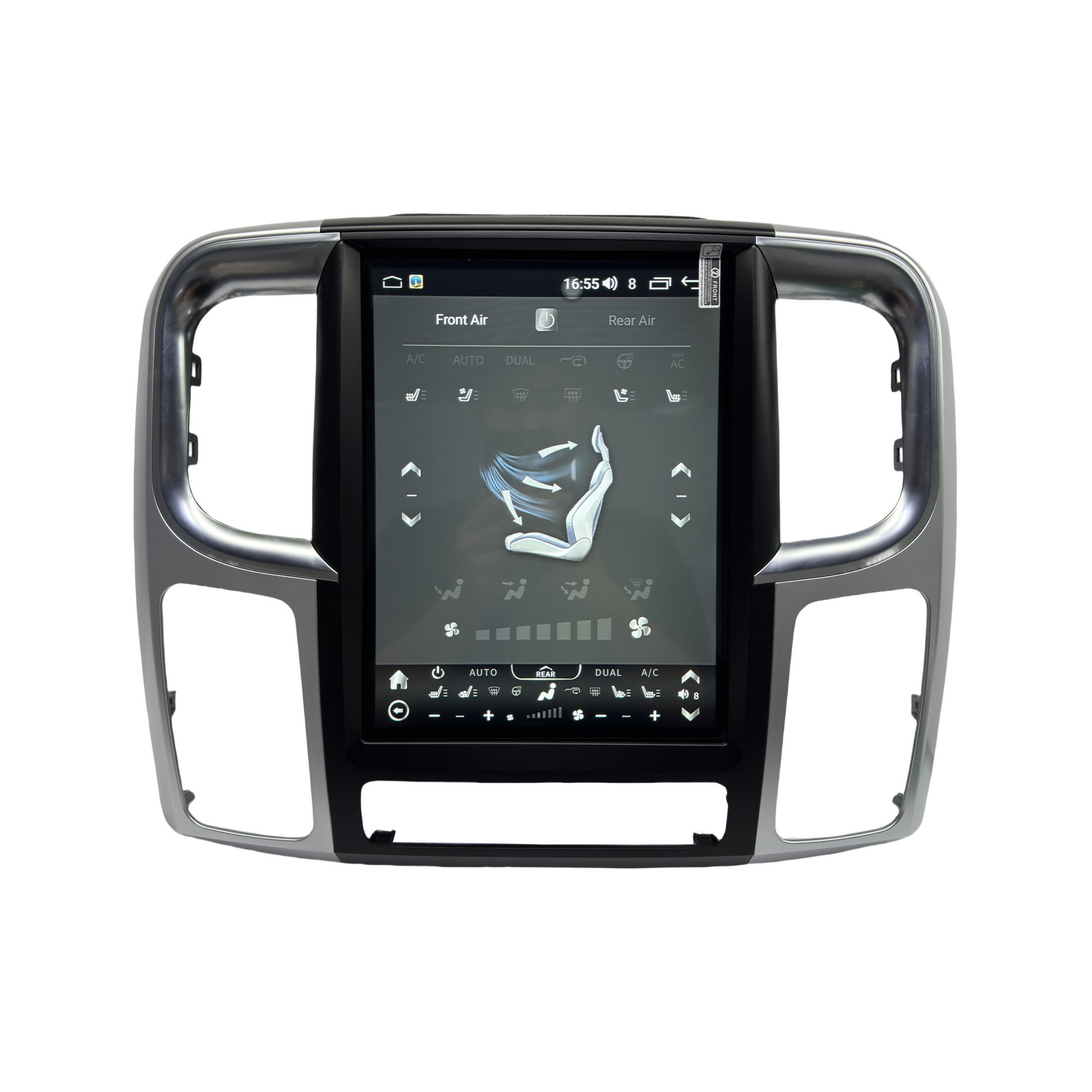 12.1“ / 13" Android 13 Fast boot Vertical Screen Navi Radio for Dodge Ram 2009 - 2018 | Phoenix Automotive