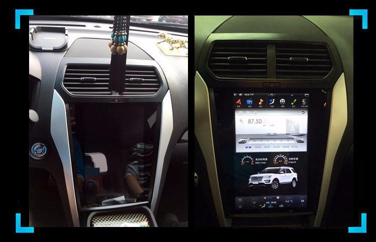 12.1" Android 7.1 fast boot Navigation Radio for Ford Explorer 2011 - 2019 - Smart Car Stereo Radio Navigation | In-Dash audio/video players online - Phoenix Automotive