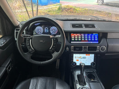 12.3 inch LCD Screen Digital Cluster Gauge for Land Rover Range Rover V8 2004-2012 Speedometer Replacement Dashboard Instrument Cluster Digital Display Panel