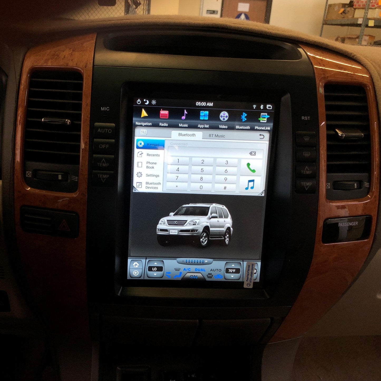 [Open-box] [PX6 SIX-CORE] 10.4" Vertical Screen Android 9 / 11 Fast boot Navigation Radio for Lexus GX 470 2003 - 2009 - Smart Car Stereo Radio Navigation | In-Dash audio/video players online