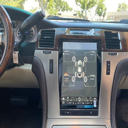 13.6" Android 13 VERTICAL SCREEN Navigation Radio for Cadillac Escalade 2007 - 2014 | Phoenix Automotive