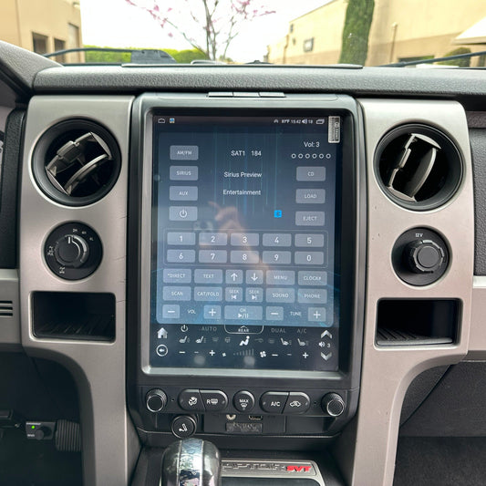 13 inch vertical screen Android 13 Fast boot navigation receiver for 2009 - 2014 Ford F-150 | Phoenix Automotive