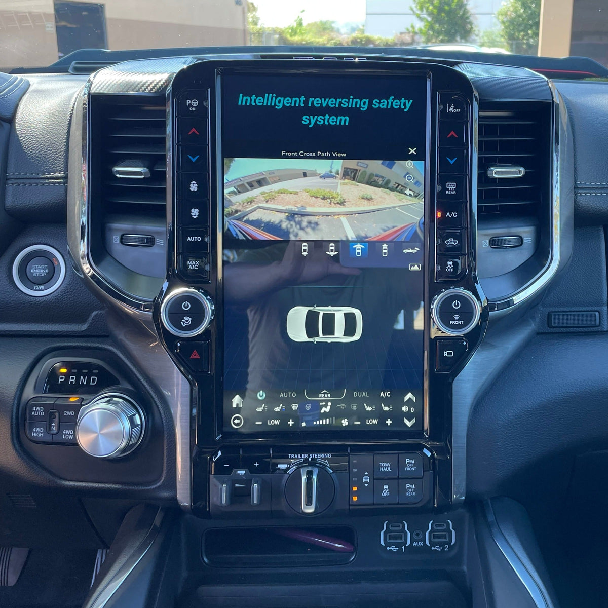 13.6” Android 12 Vertical Screen Navigation Radio for Dodge Ram 2019- 2024 | Phoenix Automotive