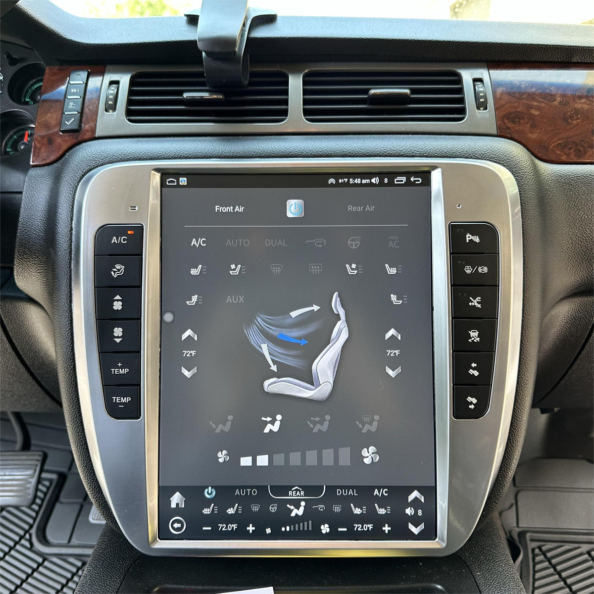 13" Android 13 Navigation Radio for Chevrolet Silverado Tahoe Suburban GMC Yukon Sierra Avalanche 2007 - 2014 | Phoenix Automotive