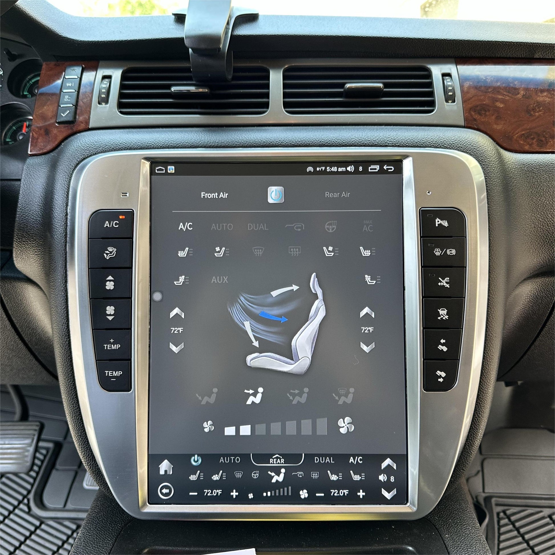 13" Android 13 Navigation Radio for Chevrolet Silverado Tahoe Suburban GMC Yukon Sierra Avalanche 2007 - 2014 | Phoenix Automotive