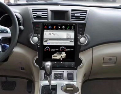 [ PX6 Six-core ] 12.1" Android 9 Fast boot Navigation Radio for Toyota Highlander 2009 - 2013 In-Dash audio/video players head unit stereo online Phoenix Automotive Android Radio Tesla-style T-style XL Large screen Vertical screen big screen Linkswell inc x knob joying Aucar auto AutoTecPro Navigation Systems Rhino dasaita American muscle nifty city merge screens seicane car radio