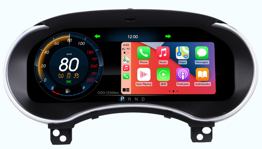 12.3 inch LCD Screen Digital Cluster Gauge for Dodge Durango 2011-2020 Speedometer Replacement Dashboard Instrument Cluster Digital Display Panel