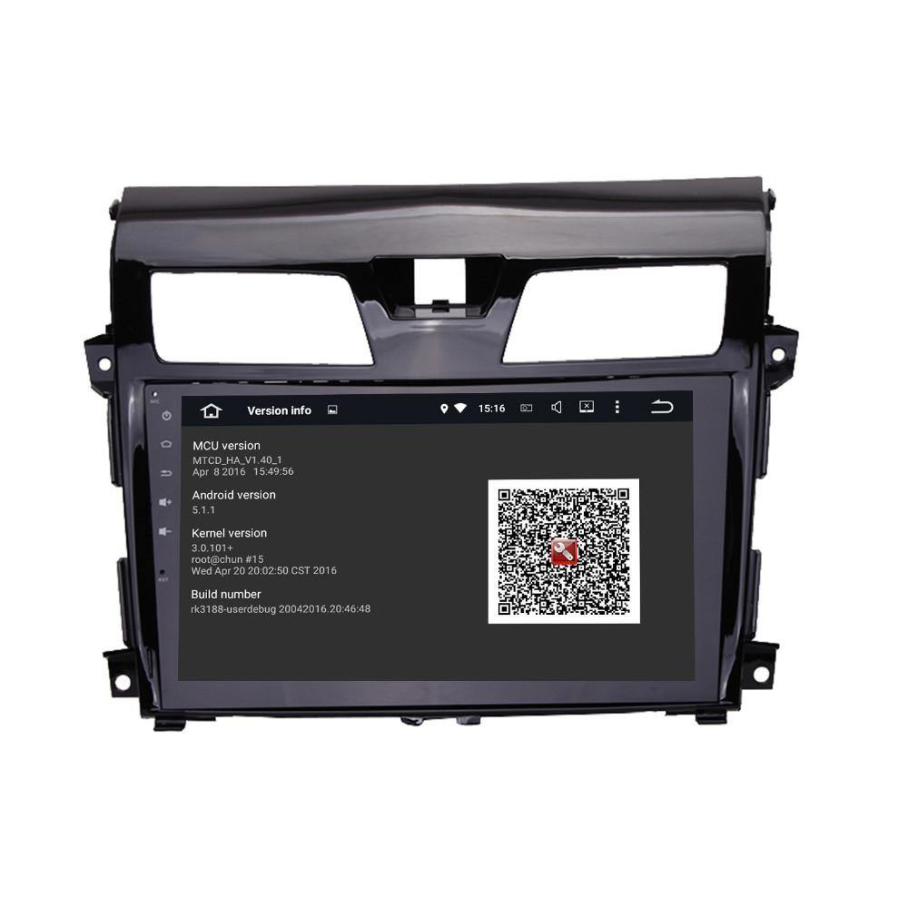 10.1" Quad-Core Android 9.0 Navigation Radio for Nissan Teana Altima 2013 - 2017 In-Dash audio/video players head unit stereo online Phoenix Automotive Android Radio Tesla-style T-style XL Large screen Vertical screen big screen Linkswell inc x knob joying Aucar auto AutoTecPro Navigation Systems Rhino dasaita American muscle nifty city merge screens seicane car radio