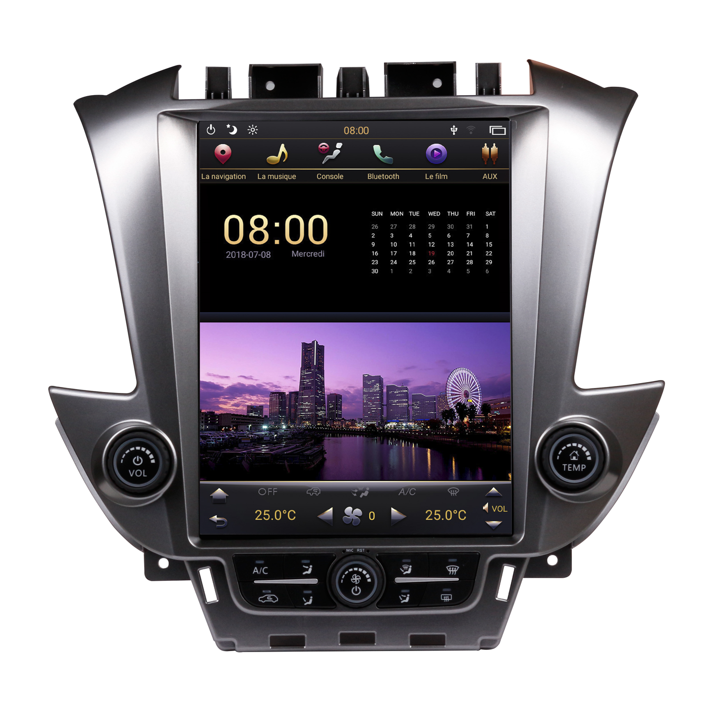 [PX6 SIX-CORE]12.1" Android 13 Fast Boot Vertical Screen Navigation Radio for Chevrolet Tahoe Suburban GMC Yukon 2015 - 2020