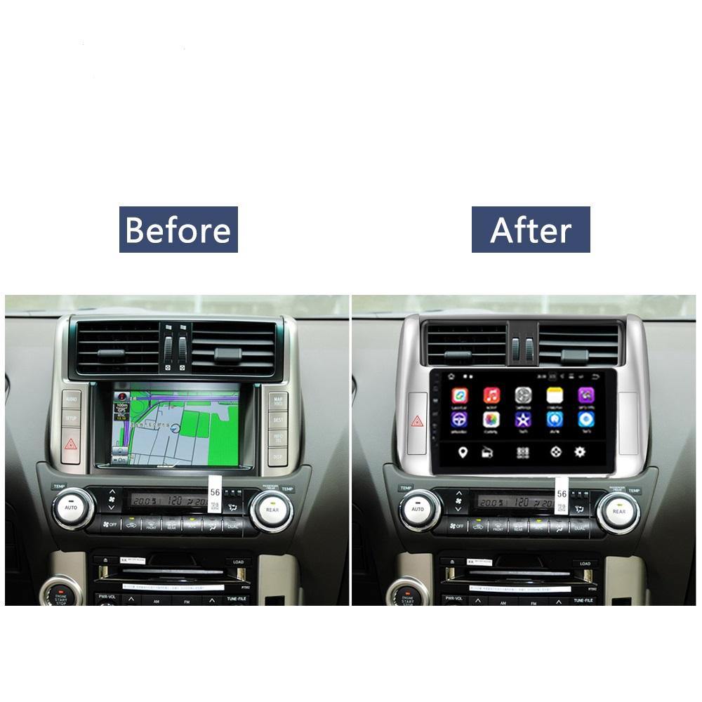 10.2" Octa-core Quad-core Android Navigation Radio for Toyota Prado 2010 - 2013 - Phoenix Android Radios