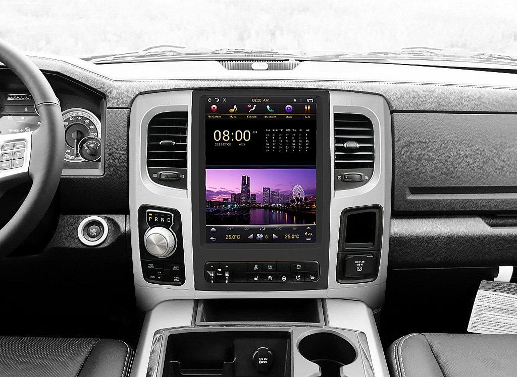 OPEN BOX [ PX6 SIX-CORE ] 10.4” / 12.1" Android 8.1 Vertical Screen Navi Radio for Dodge Ram 2009 - 2018 - Phoenix Android Radios