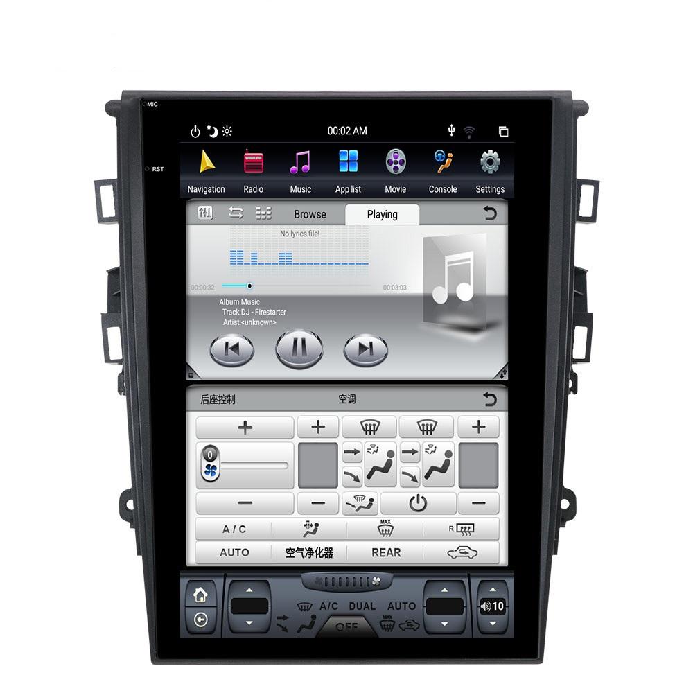 Open box[ PX6 Six-core ] 12.1" Vertical Screen Android 8.1 Fast boot Navigation Radio for Ford Fusion Mondeo 2013 - 2019 - Phoenix Android Radios