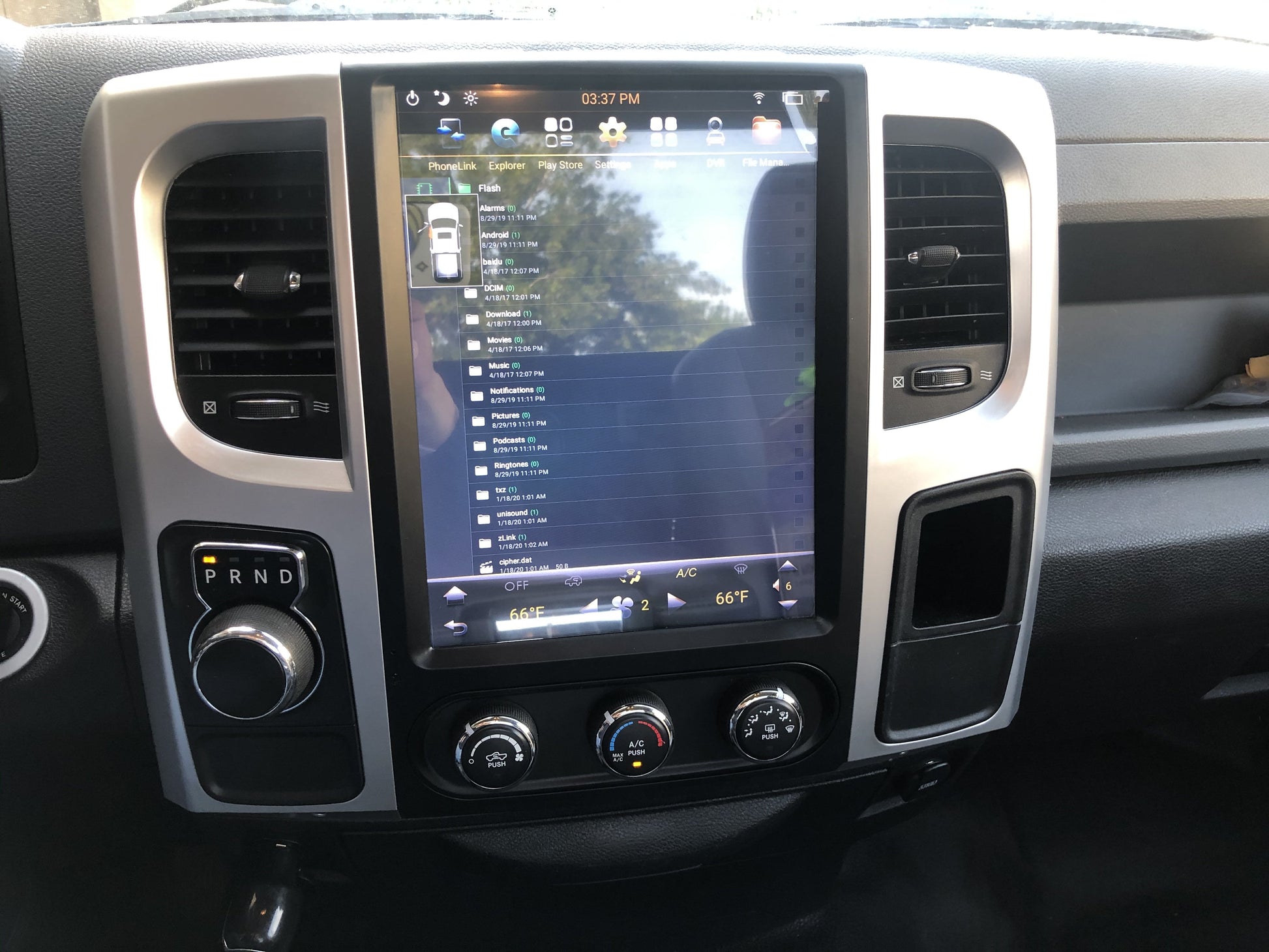 OPEN BOX [ PX6 SIX-CORE ] 10.4” / 12.1" Android 8.1 Vertical Screen Navi Radio for Dodge Ram 2009 - 2018 - Phoenix Android Radios