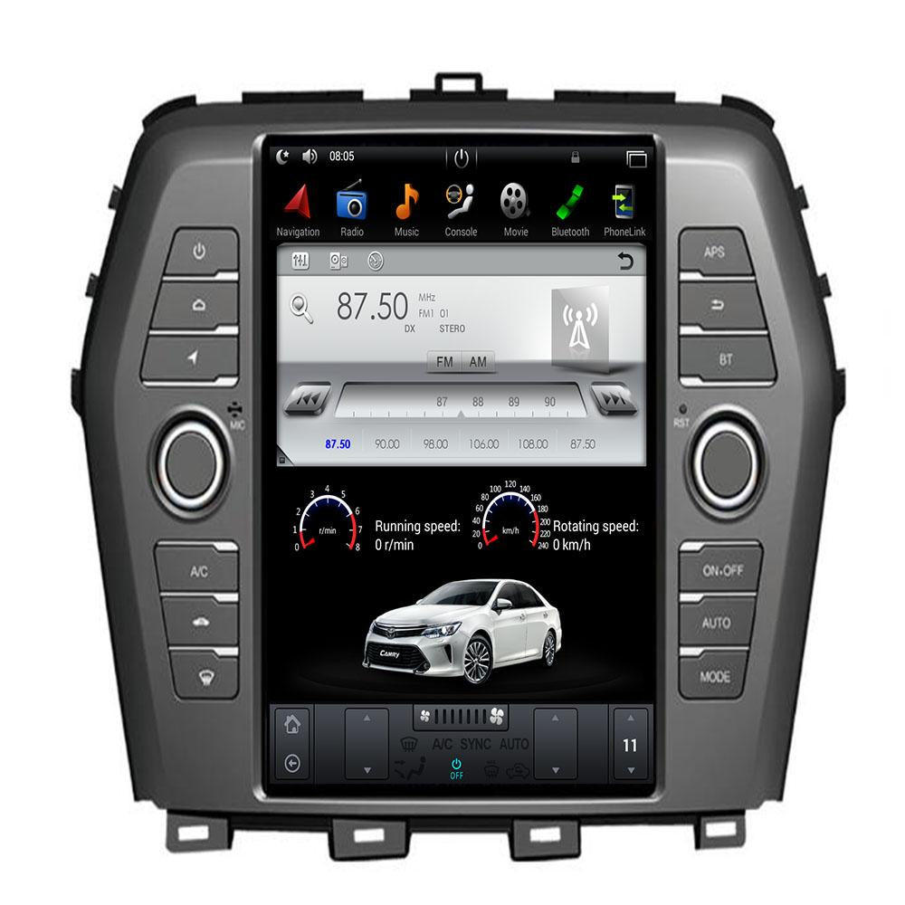 [ PX6 six-core ] 10.4" Vertical Screen Android 9 Fast boot Navigation Radio for Nissan Maxima 2016 2017 - Phoenix Android Radios