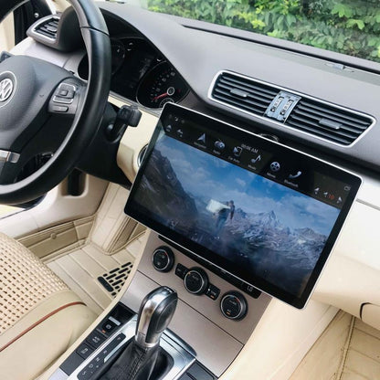 Open box 12.8" Six-core Universal double din head unit 100° Rotation Screen Android Navigation Radio - Phoenix Android Radios