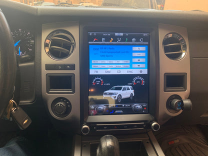 [ PX6 six-core ] 12.1" Vertical Screen Android 9 Fast boot Navi Radio for Ford Expedition 2015 2016 2017 - Smart Car Stereo Radio Navigation | In-Dash audio/video players online - Phoenix Aut