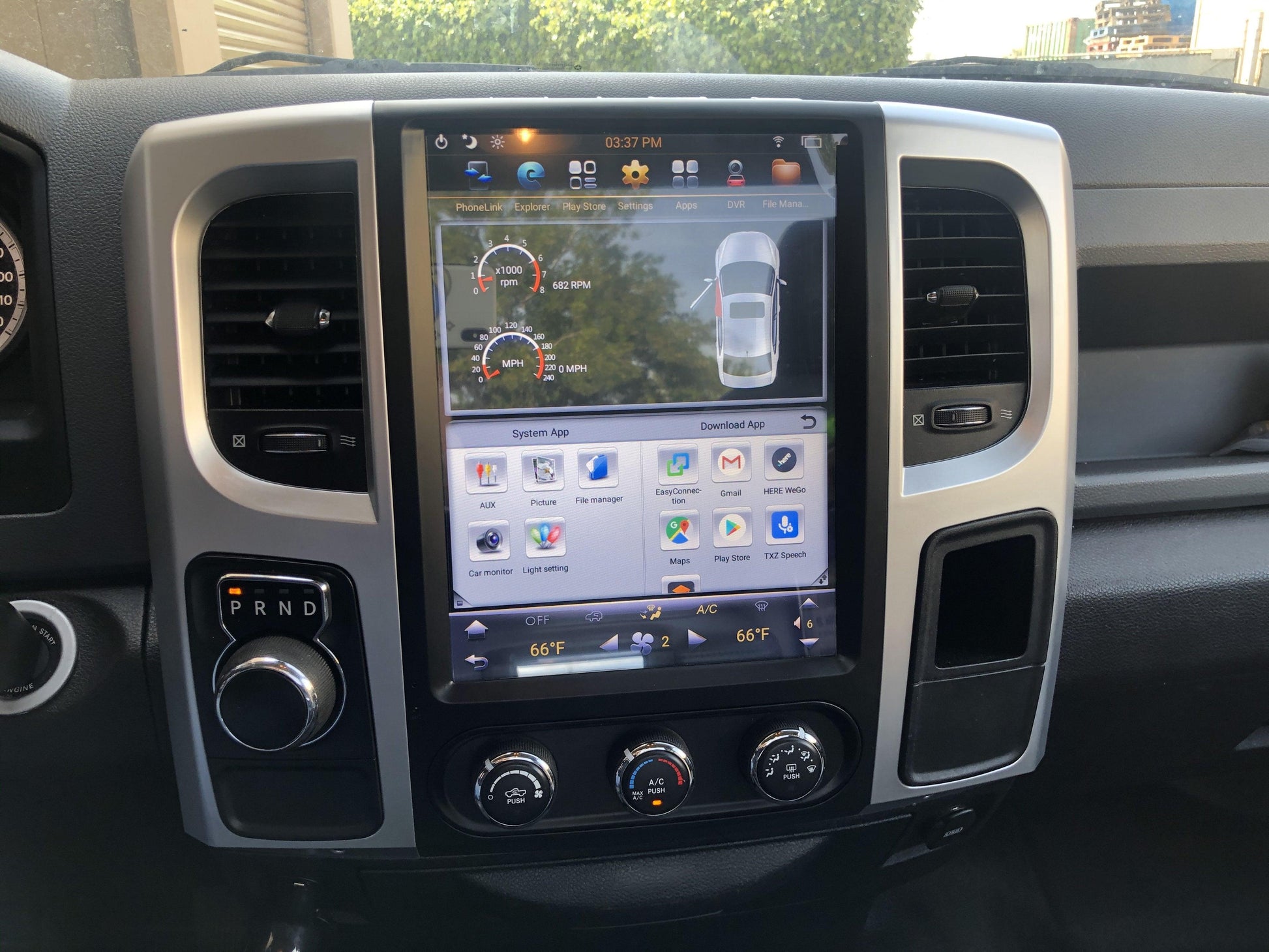 Open box [ PX6 SIX-CORE ] 10.4” / 12.1" Android 9 Fast boot Vertical Screen Navi Radio for Dodge Ram 2009 - 2018 - Smart Car Stereo Radio Navigation | In-Dash audio/video players online - P