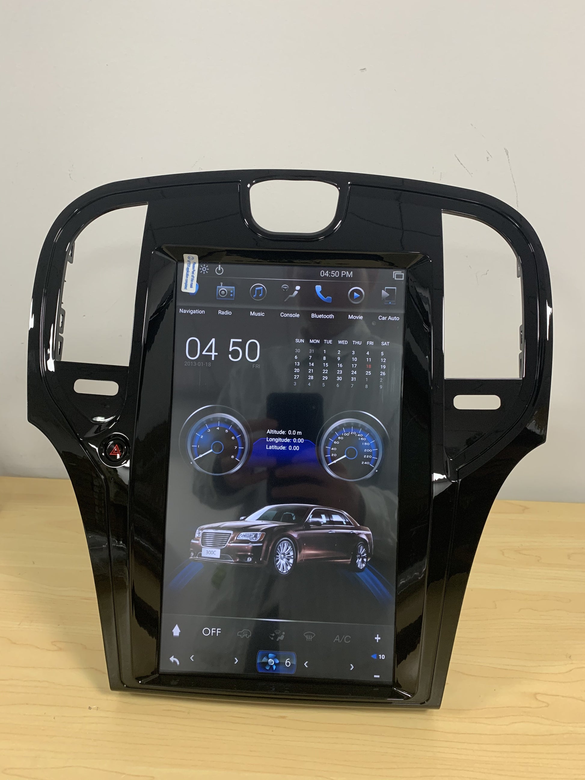 [Open box] [ PX6 SIX-CORE ] 13.3" Vertical Screen Android 9.0 Navigation Radio for Chrysler 300C 2013-2019