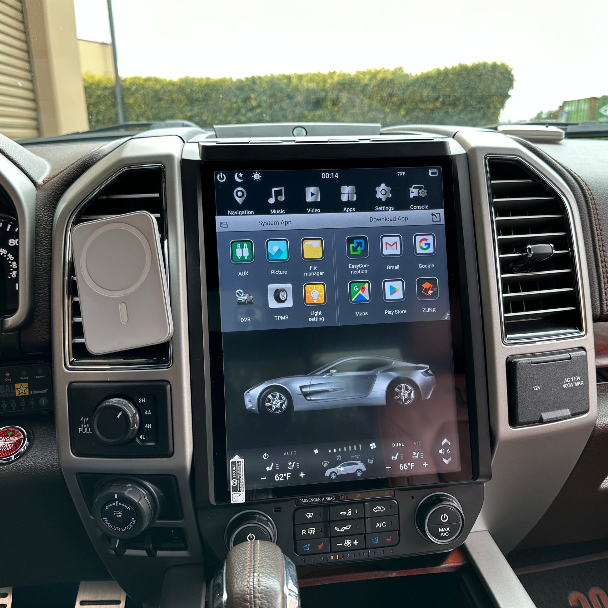 [ NEW ] 13” Android 9 / 10 Vertical Screen Navigation Radio for Ford F-150 F-250 F-350 F-450 F-550 2015-2020 - Smart Car Stereo Radio Navigation | In-Dash audio/video players online - Phoen