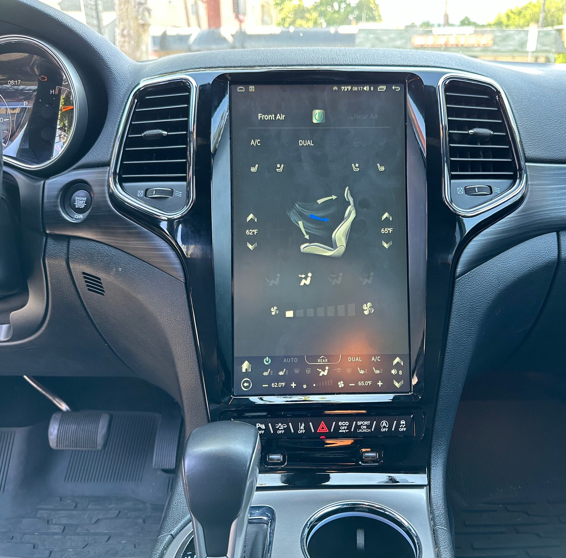 13.6" Vertical Screen Android 12 Fast boot Navigation Radio for Jeep Grand Cherokee 2014 - 2022 - Smart Car Stereo Radio Navigation | In-Dash audio/video players online - Phoenix Automotive