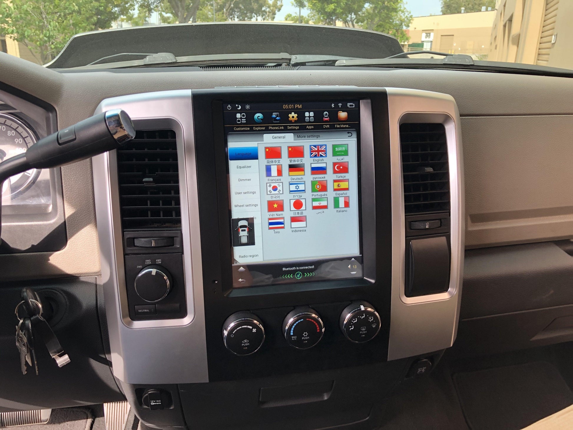 Open box [ PX6 SIX-CORE ] 10.4” / 12.1" Android 9 Fast boot Vertical Screen Navi Radio for Dodge Ram 2009 - 2018 - Smart Car Stereo Radio Navigation | In-Dash audio/video players online - P