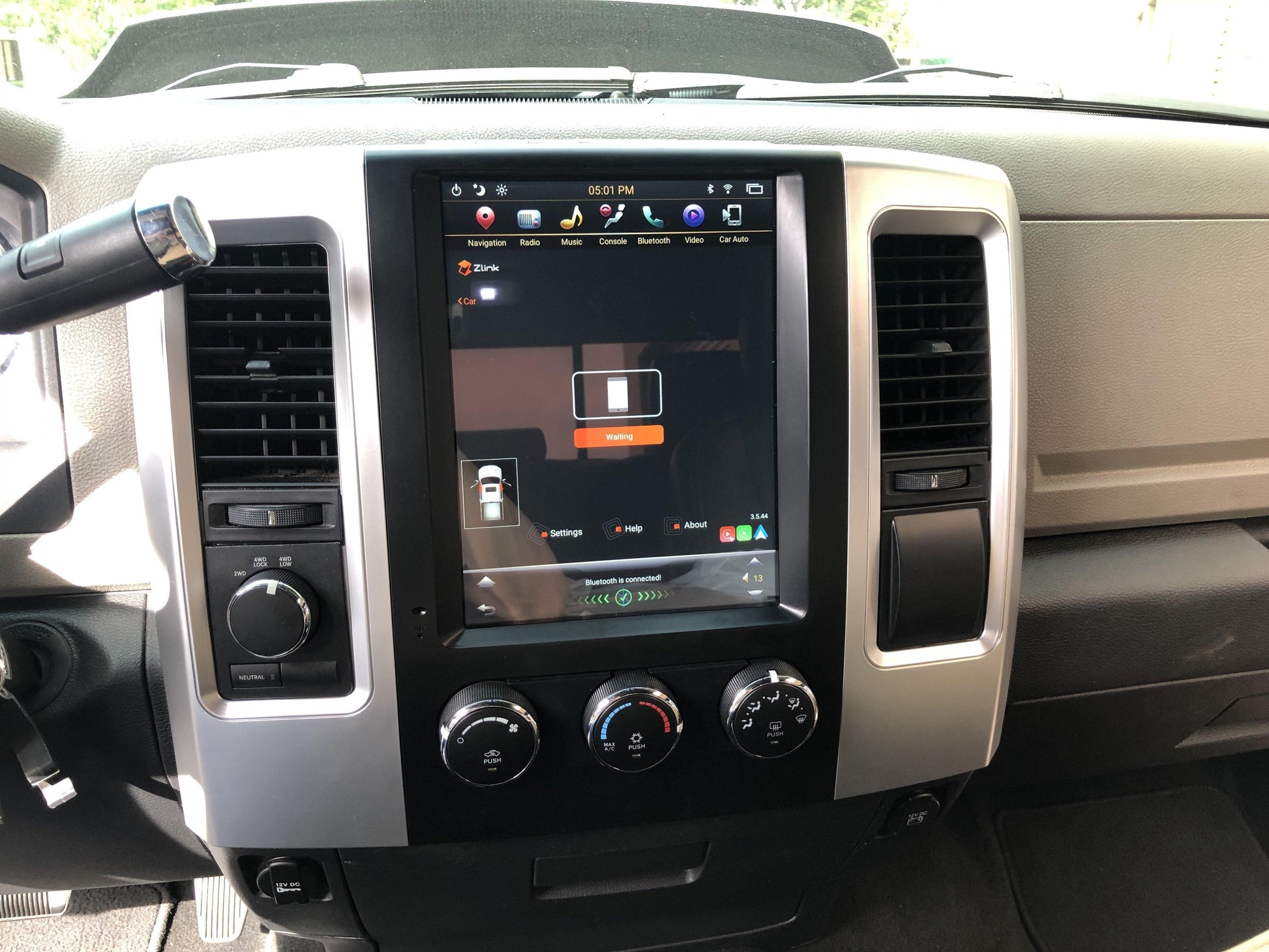 Open box [ PX6 SIX-CORE ] 10.4” / 12.1" Android 9 Fast boot Vertical Screen Navi Radio for Dodge Ram 2009 - 2018 - Smart Car Stereo Radio Navigation | In-Dash audio/video players online - P