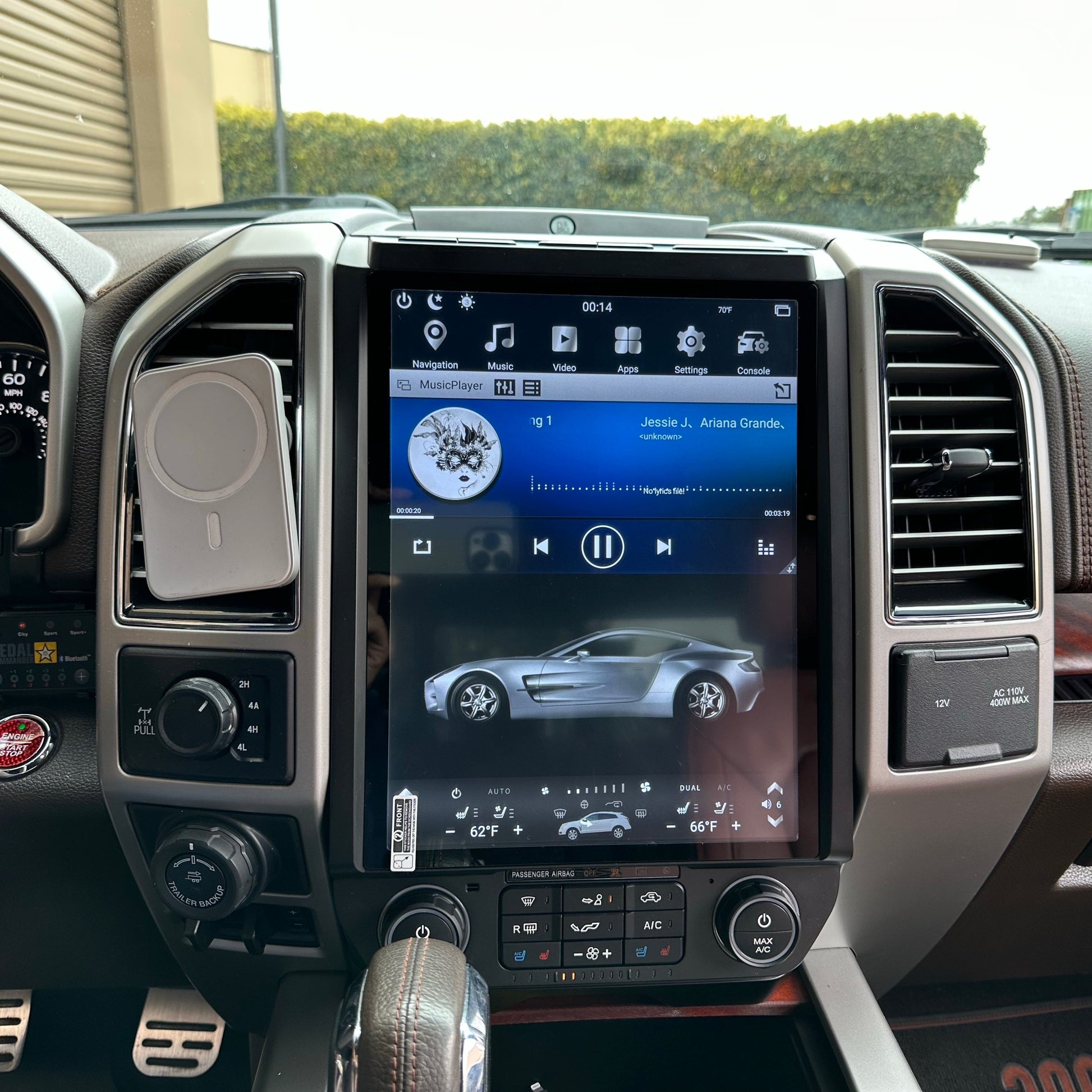 [ NEW ] 13” Android 9 / 10 Vertical Screen Navigation Radio for Ford F-150 F-250 F-350 F-450 F-550 2015-2020 - Smart Car Stereo Radio Navigation | In-Dash audio/video players online - Phoen