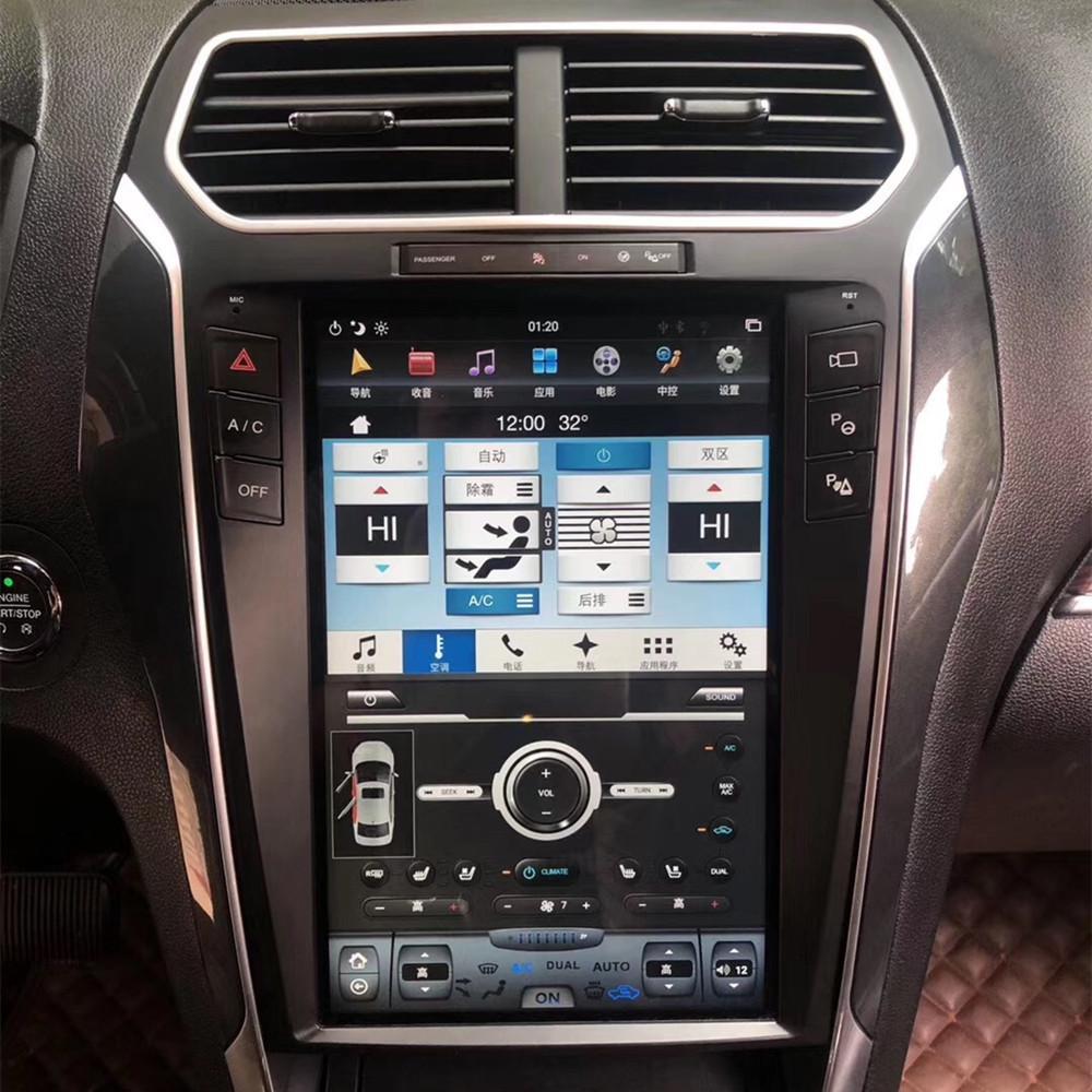 [Open box][ PX6 Six-core ] 12.1" Vertical Screen Android 9.0 Fast Boot Navigation Radio for Ford Explorer 2011 - 2019 - Smart Car Stereo Radio Navigation | In-Dash audio/video players online 