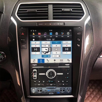[Open box][ PX6 Six-core ] 12.1" Vertical Screen Android 9.0 Fast Boot Navigation Radio for Ford Explorer 2011 - 2019 - Smart Car Stereo Radio Navigation | In-Dash audio/video players online 