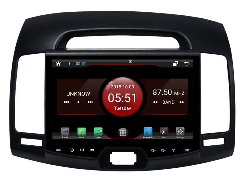9" Octa-Core Android Navigation Radio for Hyundai Elantra 2007 - 2010 - Phoenix Android Radios