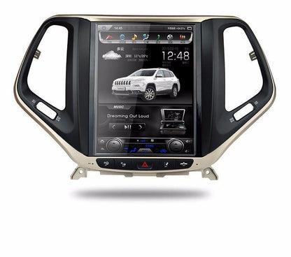 OPEN BOX 10.4" Vertical Screen Android Navigation Radio for Jeep Cherokee 2014 - 2020 - Smart Car Stereo Radio Navigation | In-Dash audio/video players online - Phoenix Automotive