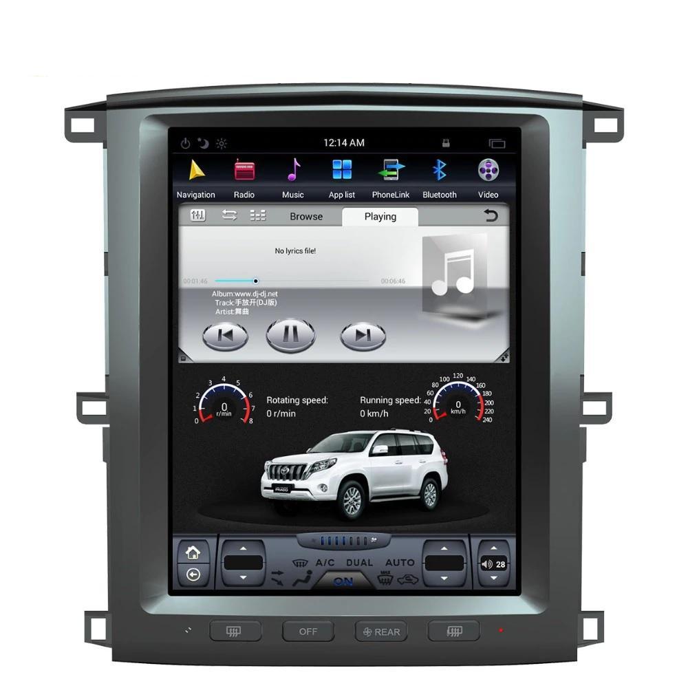 [Open box] 12.1" Vertical Screen Android Navi Radio for Toyota Land Cruiser LC100 2002 - 2007 - Phoenix Android Radios