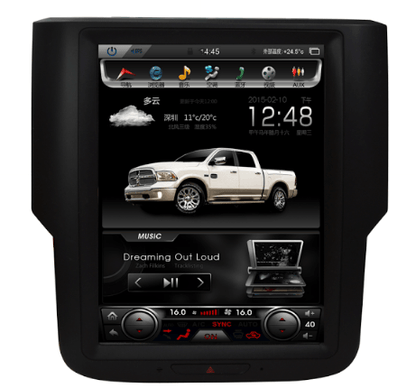 open box [ PX6 SIX-CORE ] 10.4" Android 9 Fast Boot Vertical Screen 1 button Navi Radio for Dodge Ram 2013 - 2018 - Smart Car Stereo Radio Navigation | In-Dash audio/video players online - Ph