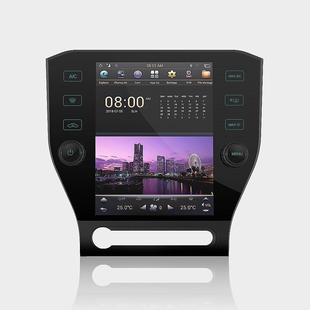 [ Open Box][ PX6 Six-core ]  10.4" Android 9.0 Vertical Screen Navigation Radio for Ford Mustang and Shelby 2015 - 2019 - Smart Car Stereo Radio Navigation | In-Dash audio/video players onlin