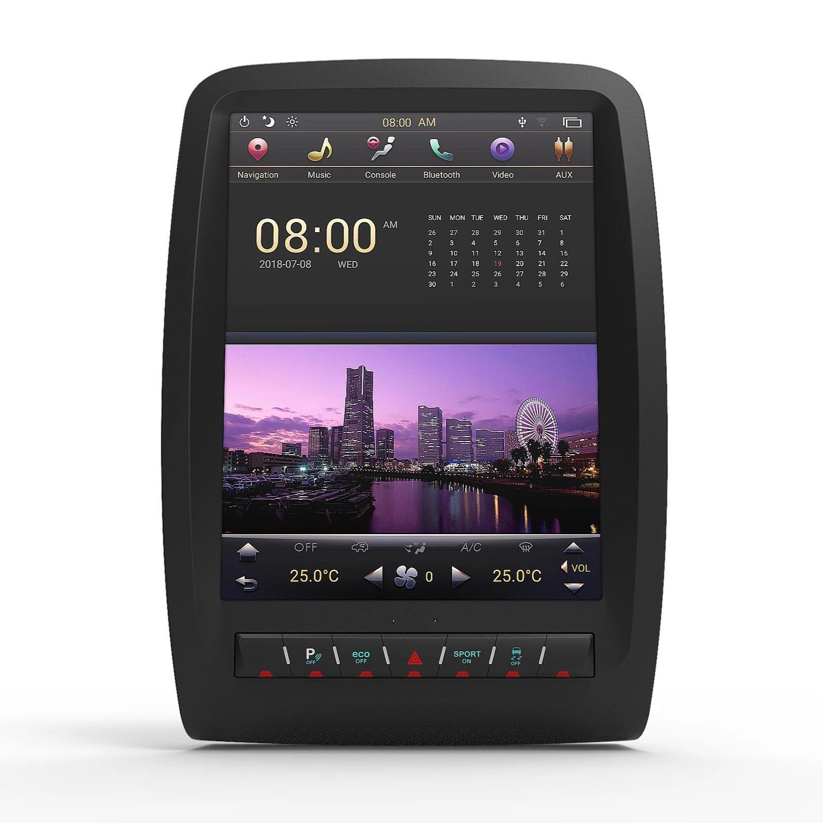 Open box [ PX6 Six-core ] 12.1” Android 9 fast boot Vertical Screen Navigation Radio for Dodge Durango 2011 - 2020 - Smart Car Stereo Radio Navigation | In-Dash audio/video players online -