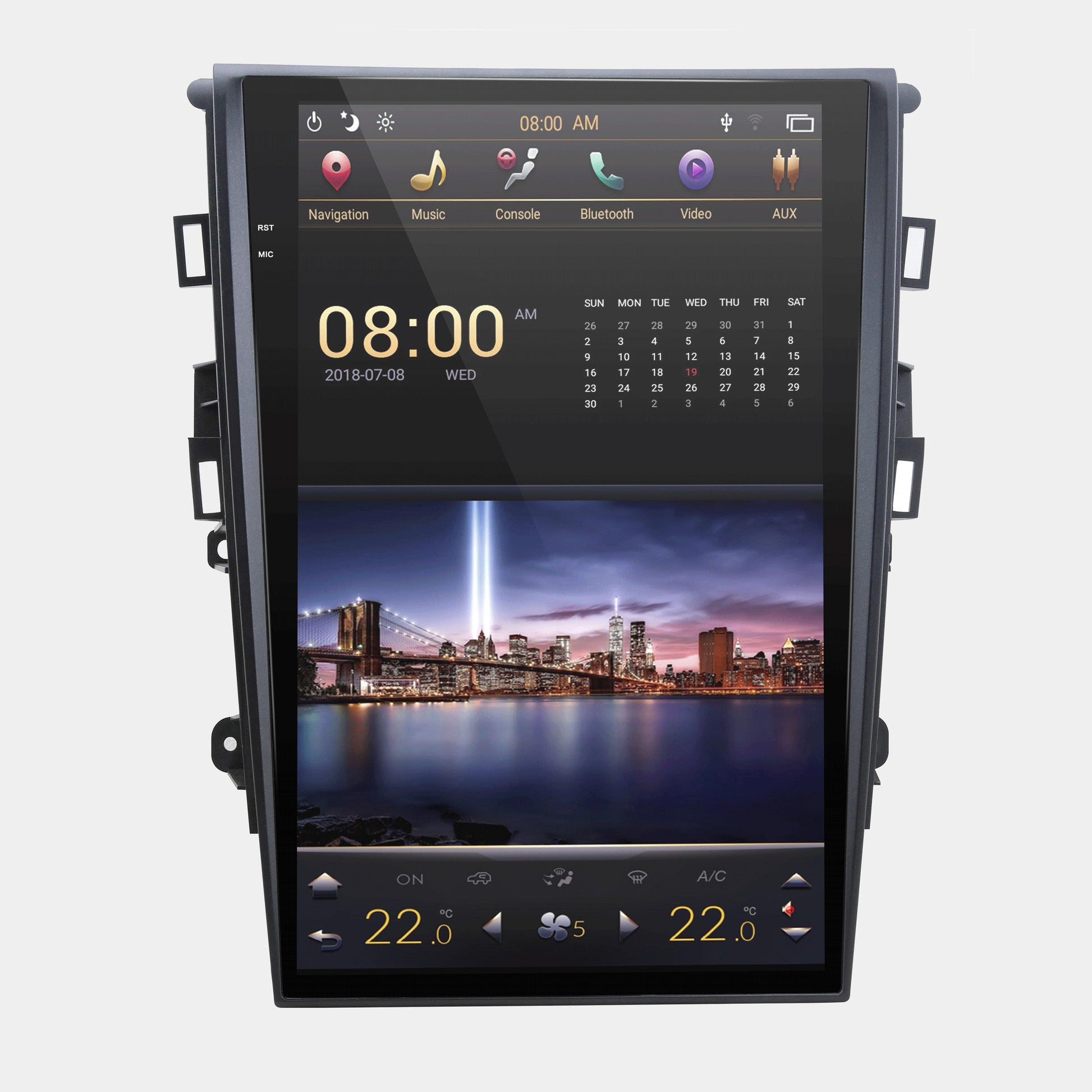 Open box[ PX6 SIX-CORE ] 13.6" Vertical screen Android 9 Fast boot Navigation radio for Ford Fusion 2013-2020 - Smart Car Stereo Radio Navigation | In-Dash audio/video players online - Phoeni