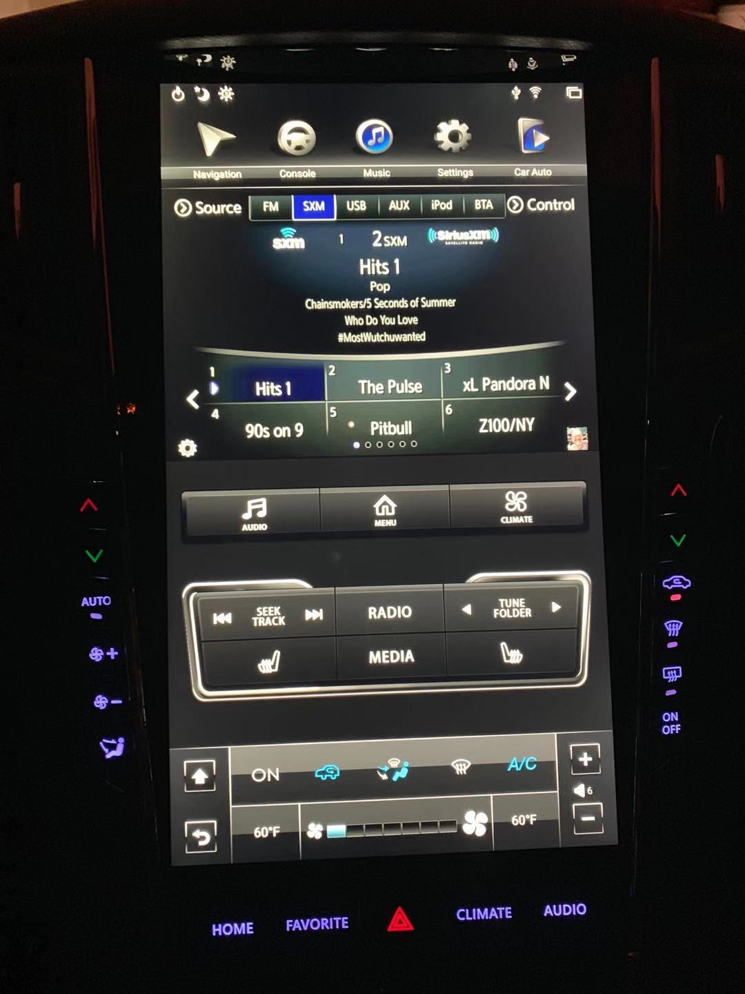 [Open box] [PX6 SIX-CORE] 'MARK III' 13.6" VERTICAL SCREEN NAV RADIO FOR INFINITY Q50 Q60 - Smart Car Stereo Radio Navigation | In-Dash audio/video players online - Phoenix Automotive