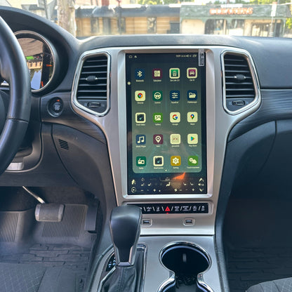 13.6" Vertical Screen Android 12 Fast boot Navigation Radio for Jeep Grand Cherokee 2014 - 2022 - Smart Car Stereo Radio Navigation | In-Dash audio/video players online - Phoenix Automotive