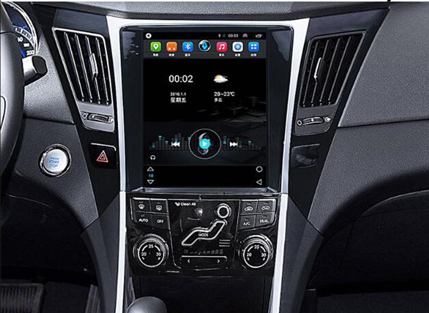 [Open box] [PX6 Six- core ] 10.4" Vertical Screen Android 9.0 Navigation Radio for Hyundai Sonata 2011 - 2014 - Phoenix Android Radios