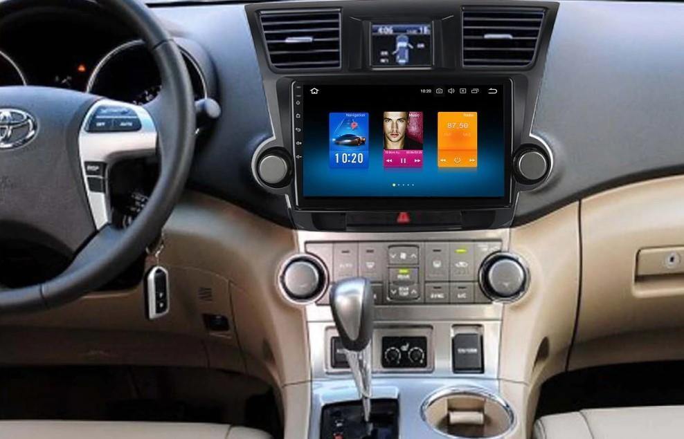10.2" Octa-core Quad-core Android Navigation Radio for Toyota Highlander 2009 - 2012 - Phoenix Android Radios