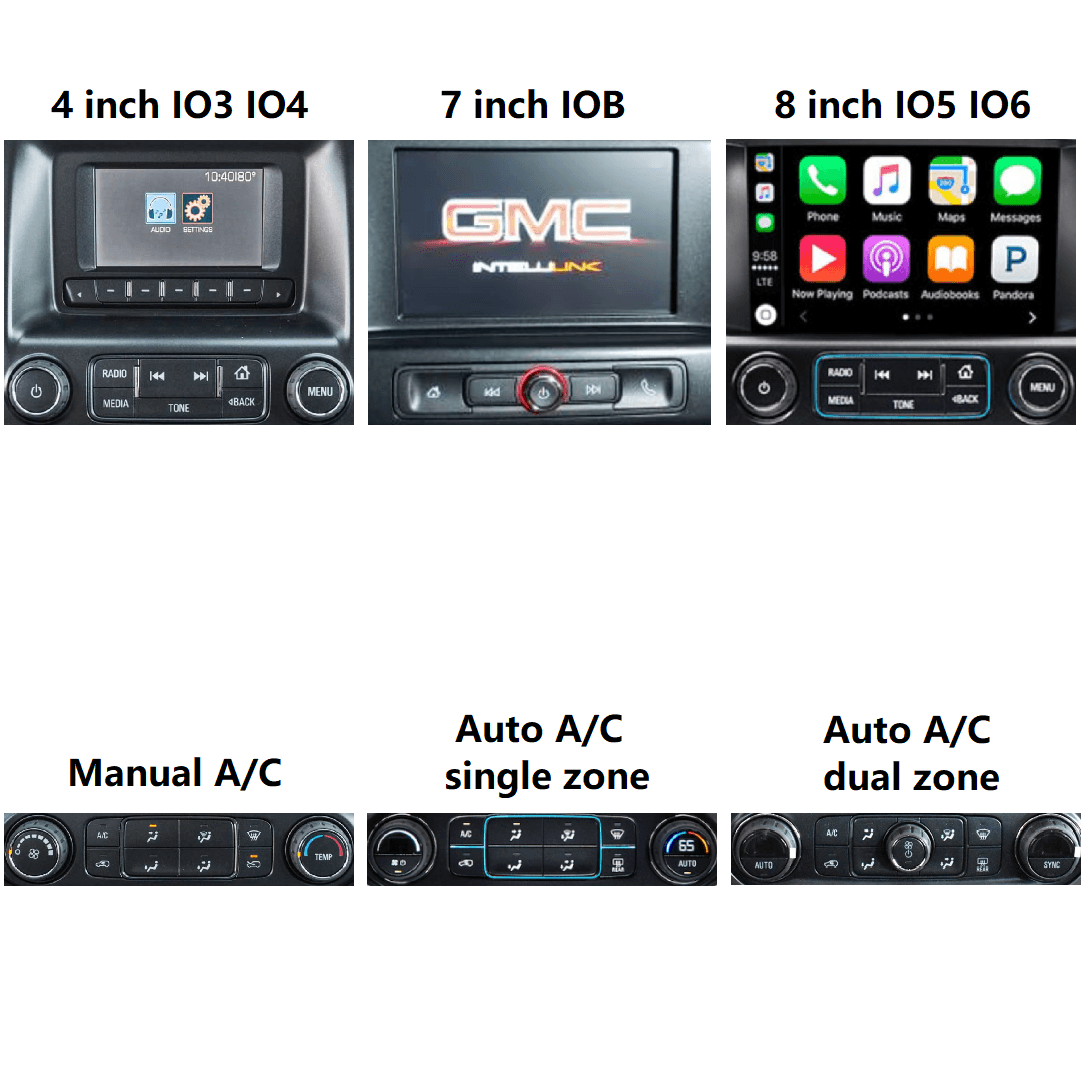 open box [PX6 SIX-CORE]12.1" Android 8.1 Vertical Screen Navigation Radio for Chevrolet Silverado GMC SIERRA 2014 - 2018 - Smart Car Stereo Radio Navigation | In-Dash audio/video players onli