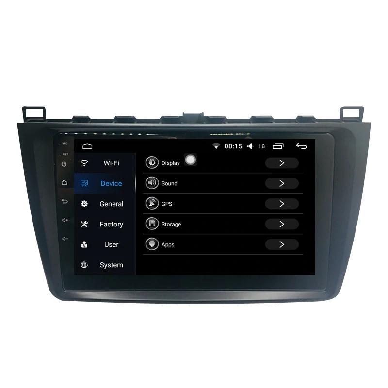 9" Octa-Core Android Navigation Radio for Mazda 6 2009 - 2013 - Phoenix Android Radios